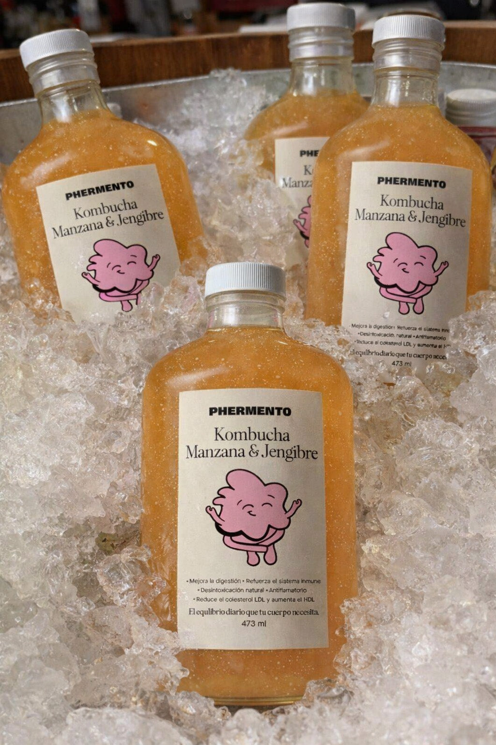 Kombucha Manzana y Jengibre