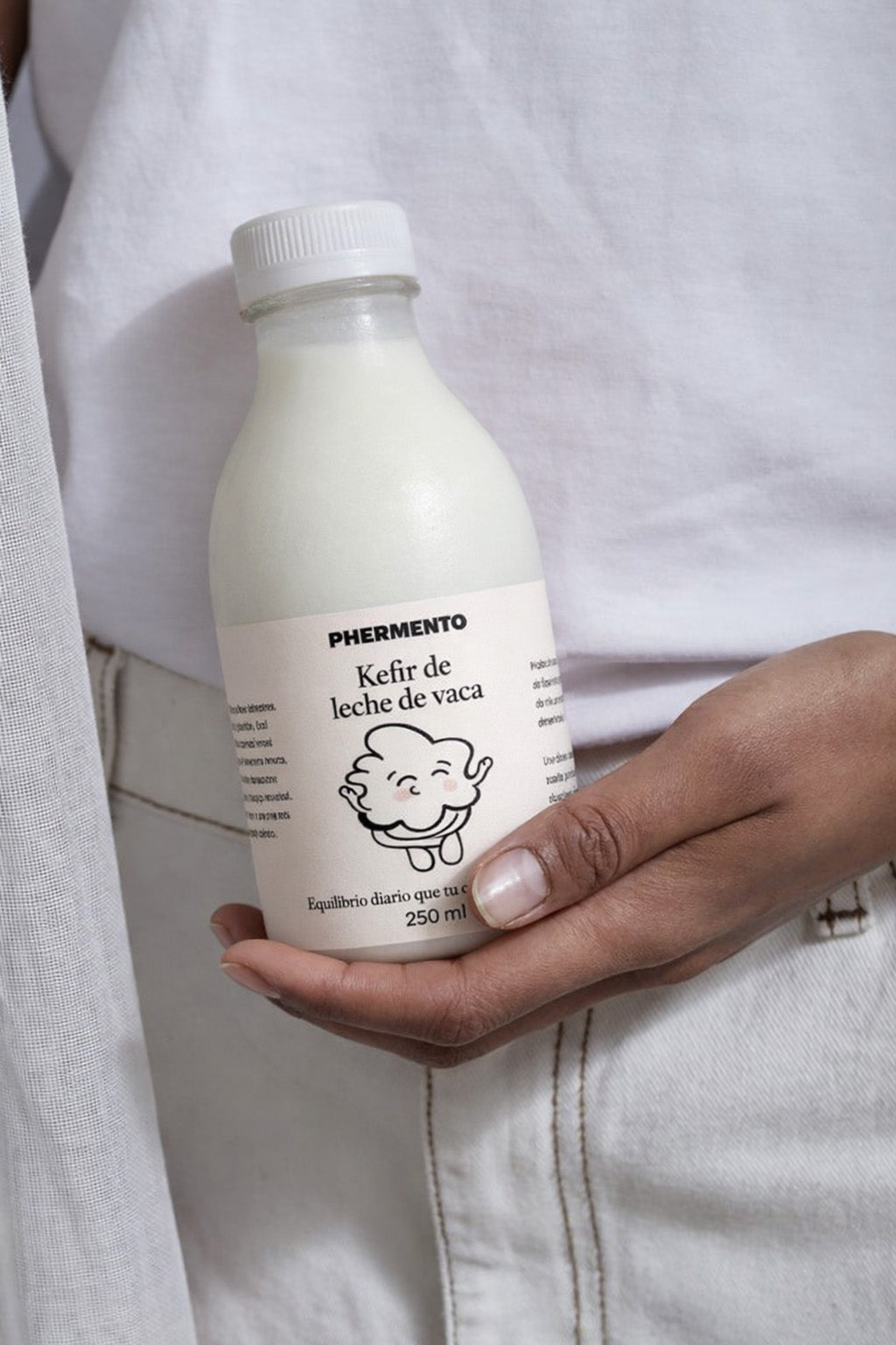 Kefir de leche de vaca